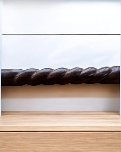 Vargväktare Handgjord Promenadkäpp i trä, möjlighet till personlig gravyr