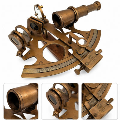 Stor mässingssextant – present till seglare - NSHB