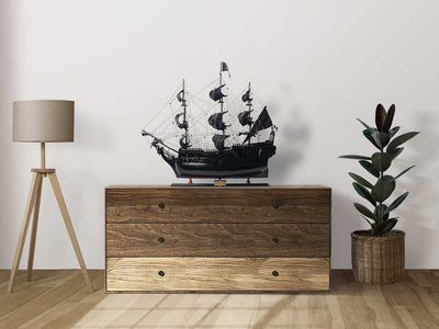 Svarta pärlan modell av piratskepp - Längd 89cm - BP80R