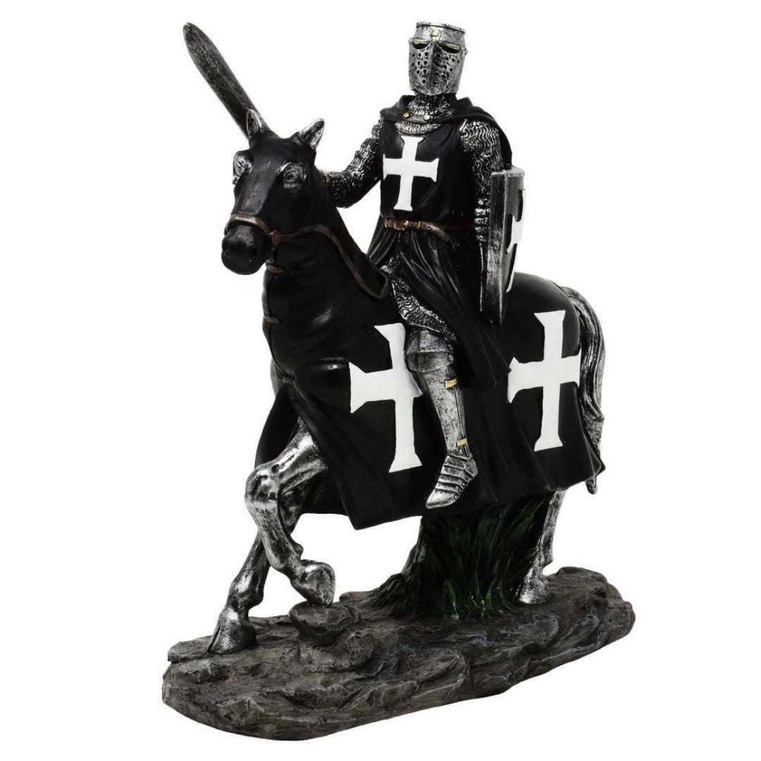 Dekorativ figur Riddare till häst 22 cm - MC-23115