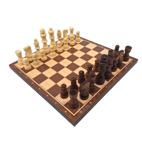 Stora träschack 37 x 37 cm – 1050736