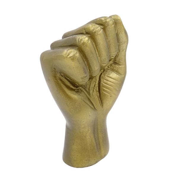 Dekorativ figur Knuten näve i aluminium 18cm – 20755-18