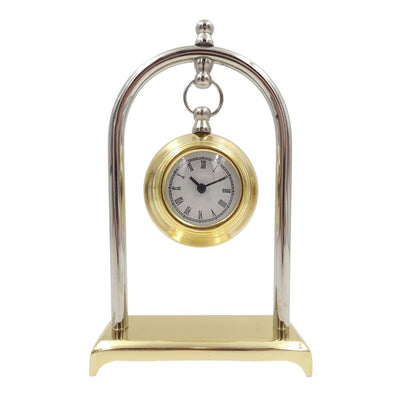 Vintage retro spisklocka – dekorativ skrivbordsklocka - M02