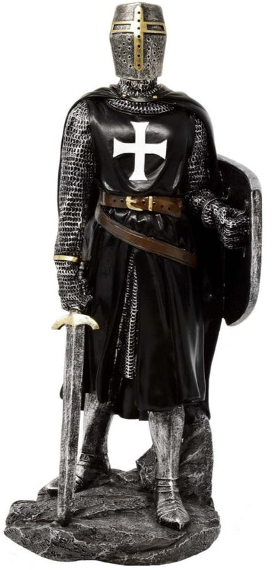 Riddare - korsfarare - figur i polyresin - MC-23078