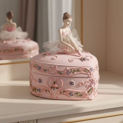 Speldosa Liten Ask Ballerina Hjärta Svansjön – MP-19031