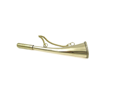 Signalhorn i mässing med kedja - dimhorn MIKB10/8