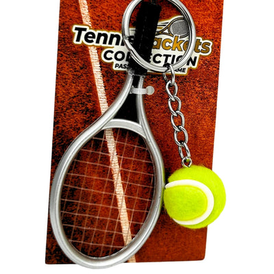 Sportnyckelring med tennisracket – present till tennisspelare - TRK-004