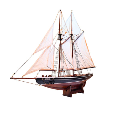 Modell av skonaren Bluenose - maritim dekoration 78 cm – 518