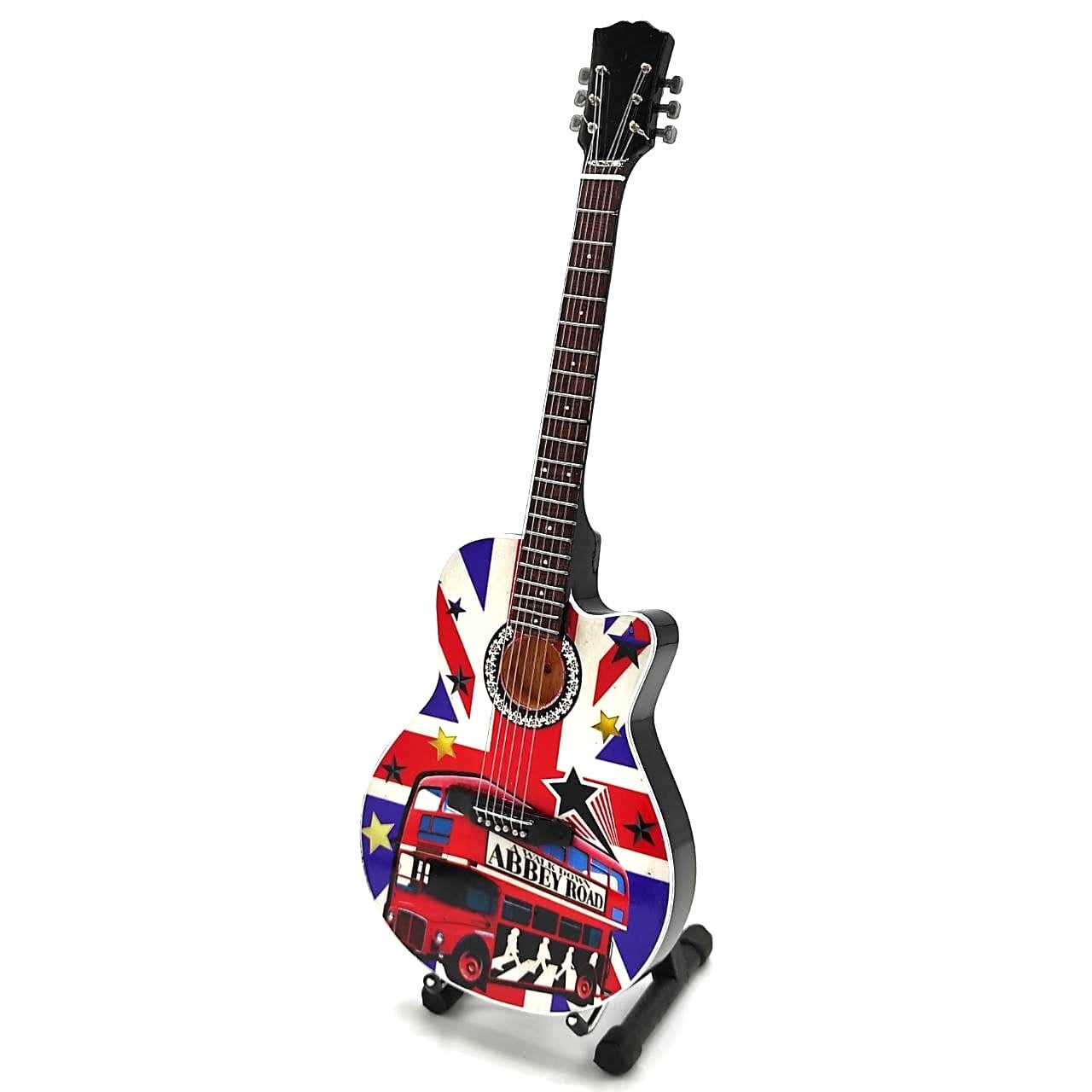 Minigitarr i stil med The Beatles - Abbey Road - MGT-5159