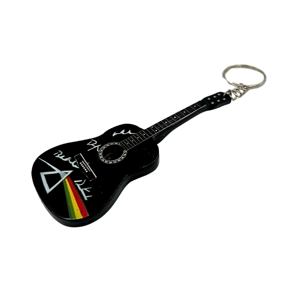 Nyckelring gitarr i stil med Pink Floyd - Tribute - DSOM - EGK-0481