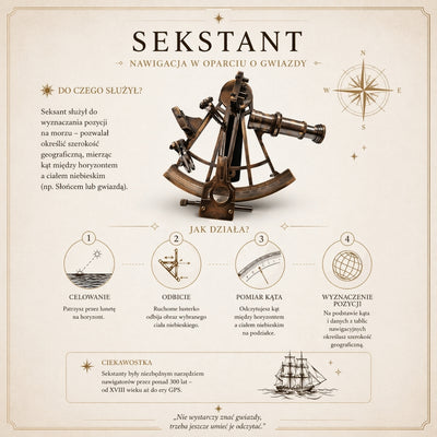 Stor mässingssextant – present till seglare - NSHB