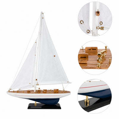 Jakt Enterprise 49 cm - Trämodell - ENT49