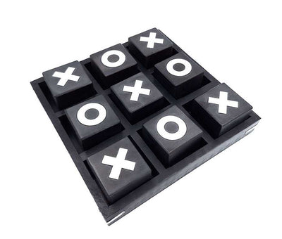 Stort tre i rad i trä 24x24cm - Elegant strategispel - G1079/B
