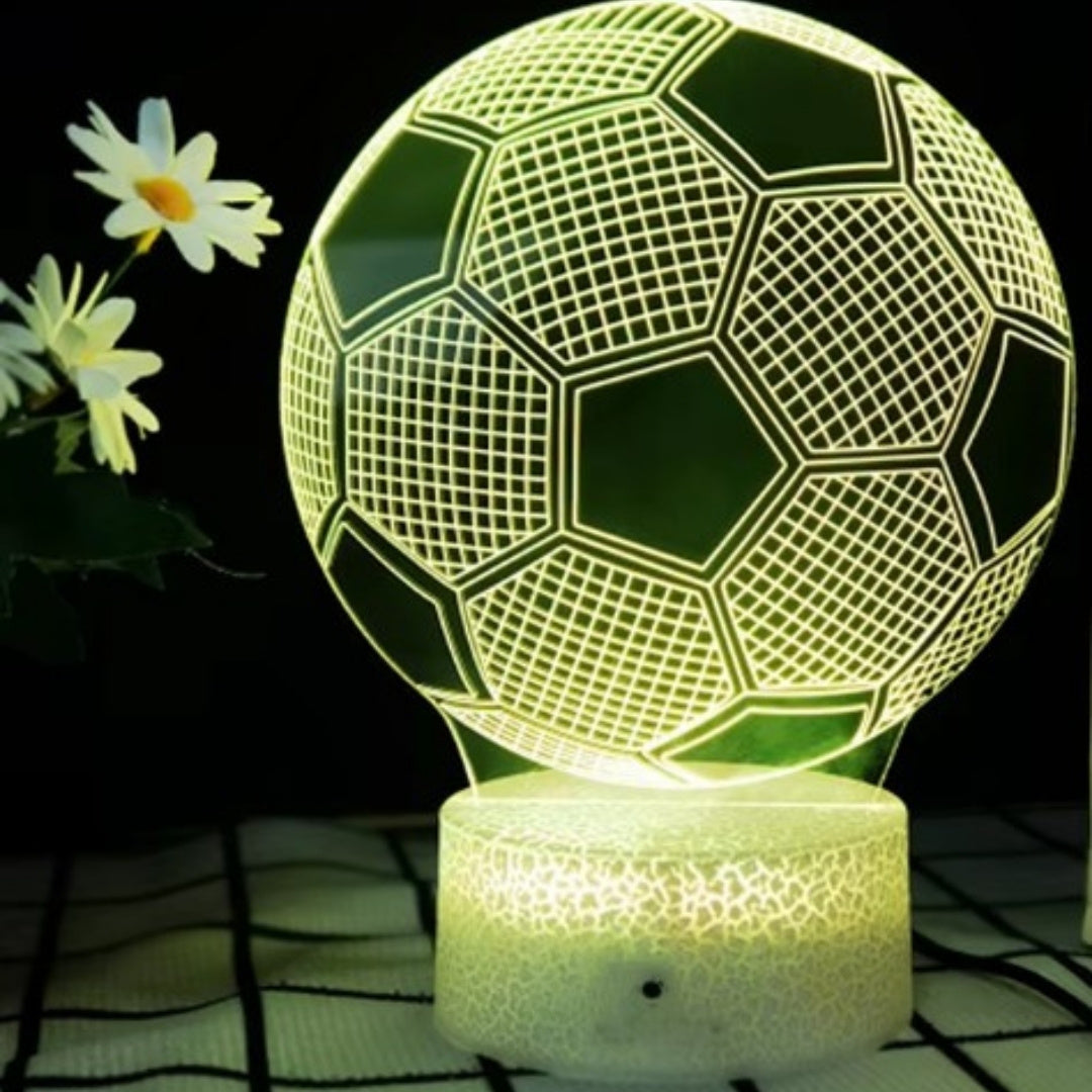 Nattlampa Fotboll - Present till fotbollsspelare Gadget - 3 färger - P107