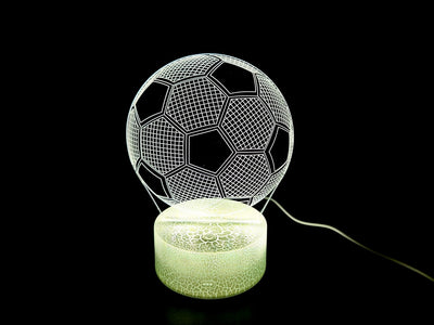 Nattlampa Fotboll - Present till fotbollsspelare Gadget - 3 färger - P107