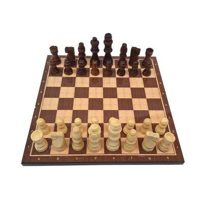 Klassiska träschack - 27 x 27 cm – 1050743