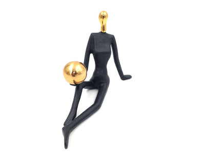 Kvinnlig gymnast, dekorativ figur - DD-OC-2214