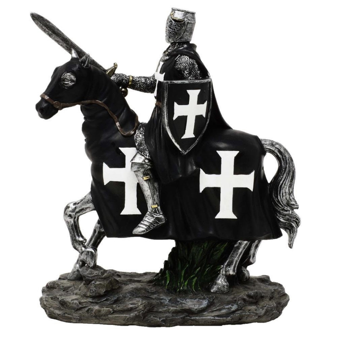 Dekorativ figur Riddare till häst 22 cm - MC-23115