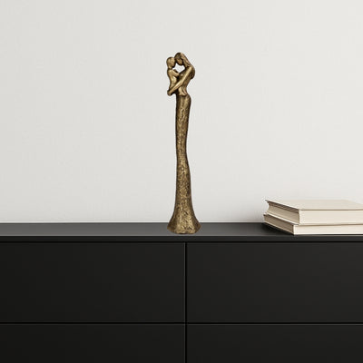 Modern figur, mor med barn - Symbol för familjen - Höjd 27cm - E43586