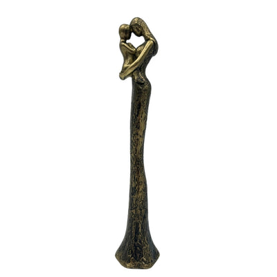 Modern figur, mor med barn - Symbol för familjen - Höjd 27cm - E43586