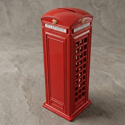 Sparbössa dekorativ figur – telefonkiosk - BT