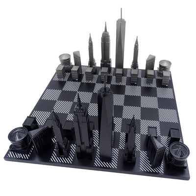 Designschack Skyline New York i rostfritt stål – NY