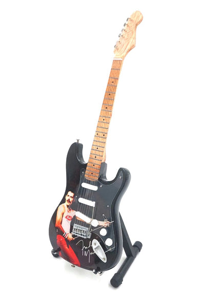 Samlingsminigitarr, serien rockhjältar Freddie Mercury Queen - MGT-8617