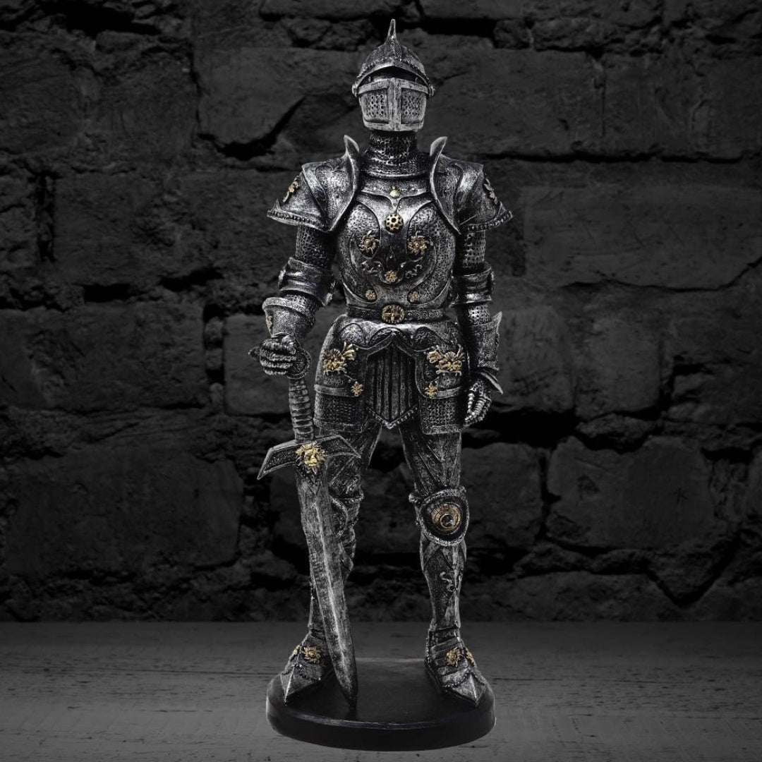 Dekorativ figur – riddare i rustning 39cm – MC-23158