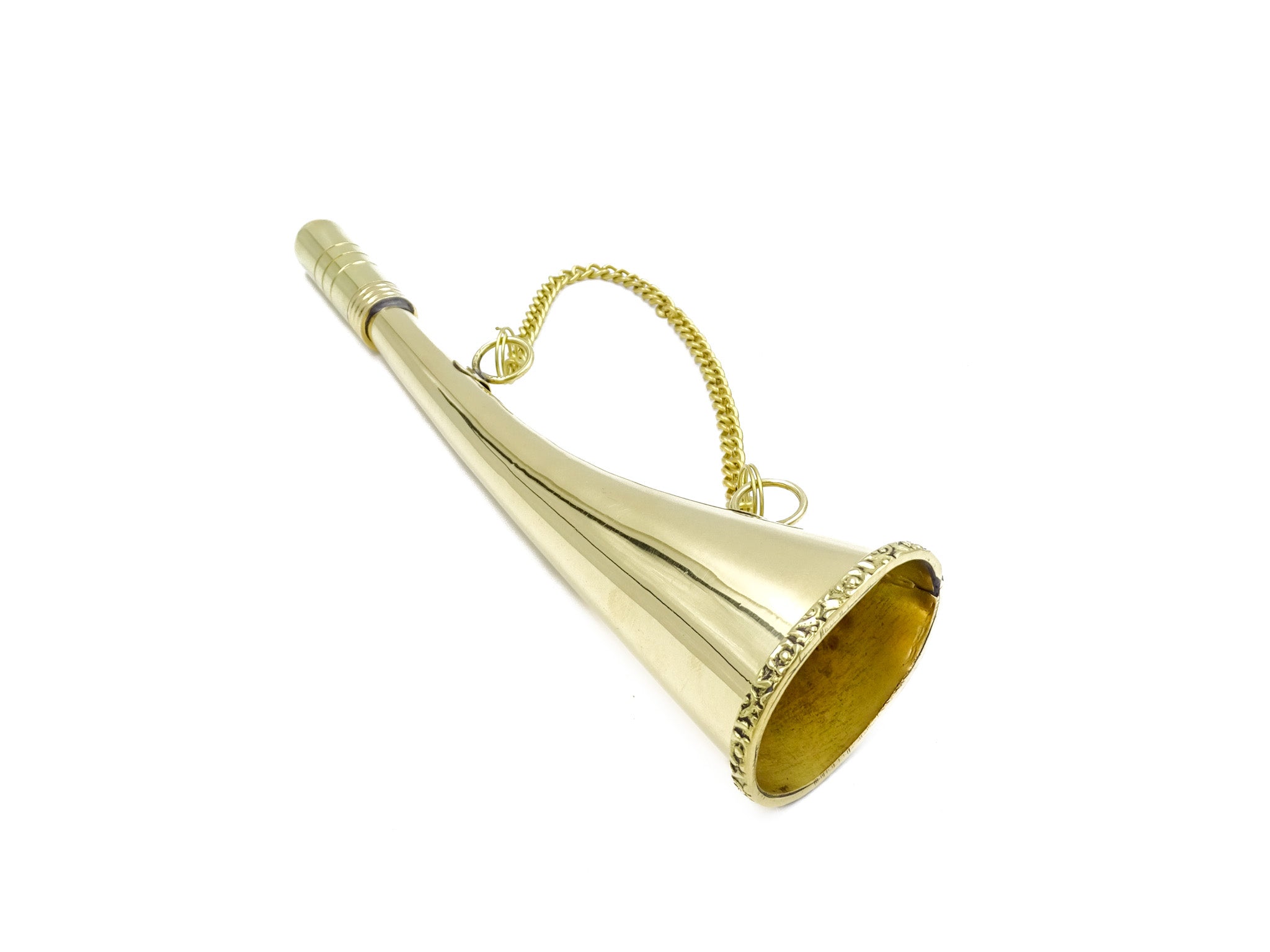 Signalhorn i mässing med kedja - dimhorn MIKB10/8
