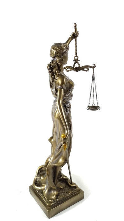 Themis-figur 35 cm - Present till jurist eller domare - MC-90037