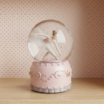 Speldosa med dansande ballerina i glaskula, 12cm - MG-19016