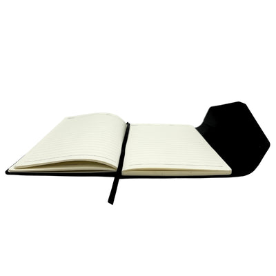 Elegant premium-presentset – A5-anteckningsbok med penna och USB-minne 16GB i ask – svart-guld – EE9