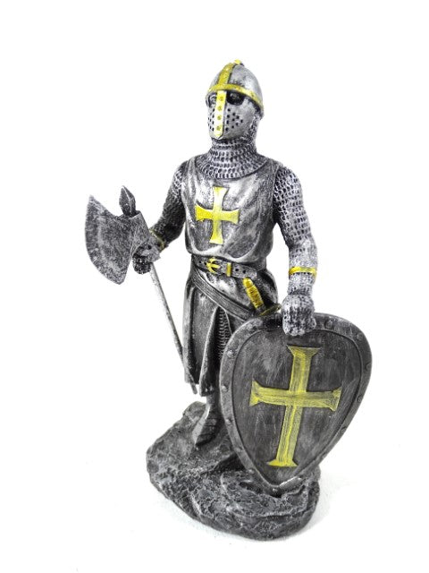 Riddare - korsfarare - Dekorativ figur - Höjd 18cm - MC-23079