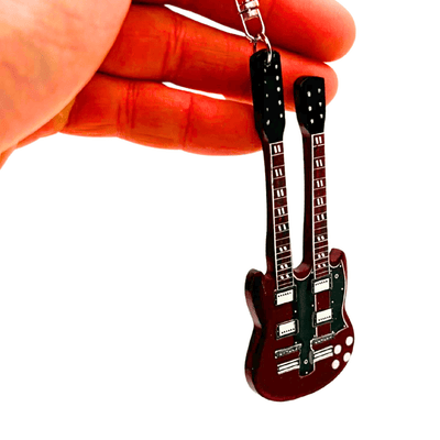 Nyckelring gitarr Led Zeppelin - Jimmy Page - EGK-0115
