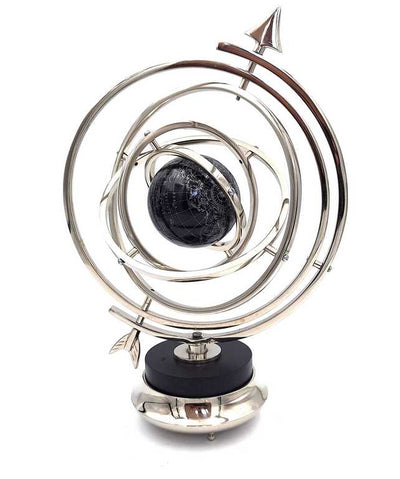 Sfäriskt astrolabium med glob 44,5 cm - NI9117