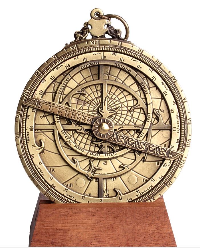 Europeiskt astrolabium – premiumrenässansreplik – H32