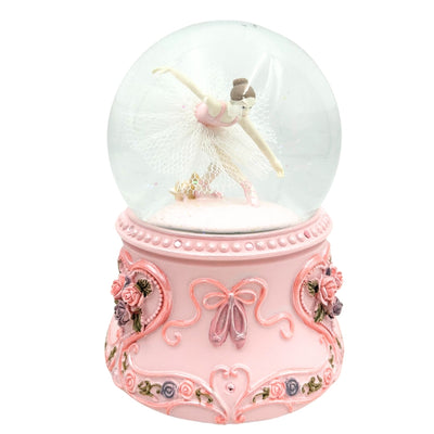 Speldosa Dansande Ballerina i Glaskula 15cm – MG-963