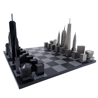 Designschack Skyline New York i rostfritt stål – NY