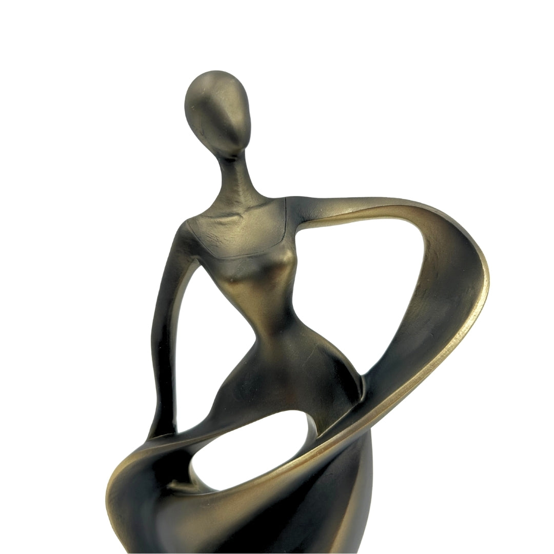 Dansarfigur – modern abstrakt dekoration 24cm - E44446