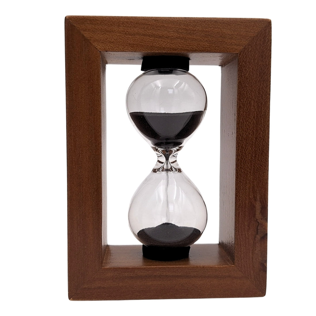 Timglas 3 Minuter i Träram - Elegant Dekoration – M123