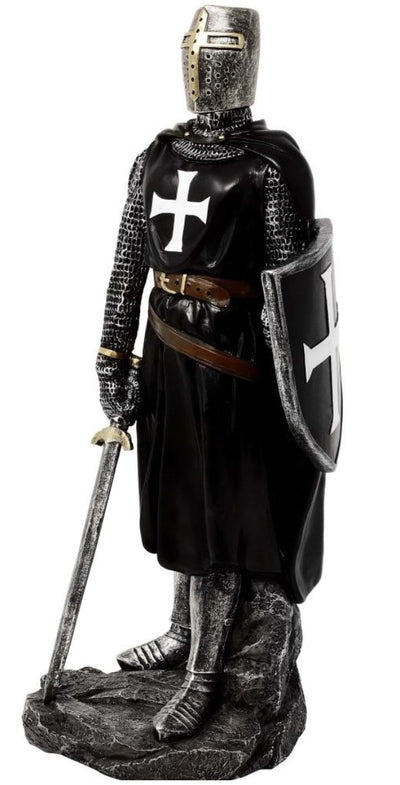 Riddare - korsfarare - figur i polyresin - MC-23078