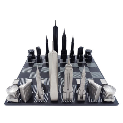 Designschack Skyline New York i rostfritt stål – NY