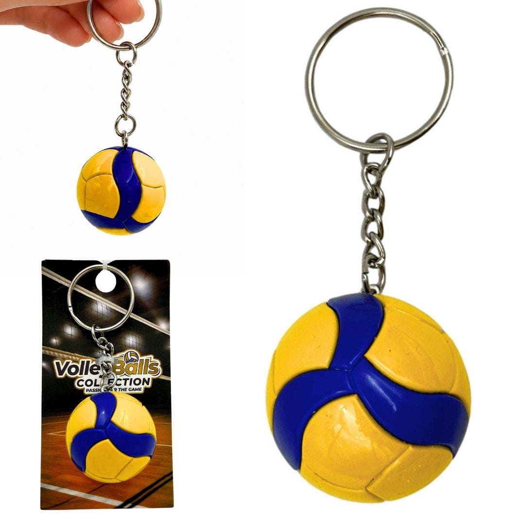 Sportnyckelring med volleyboll – present till volleybollspelare - VBK-001