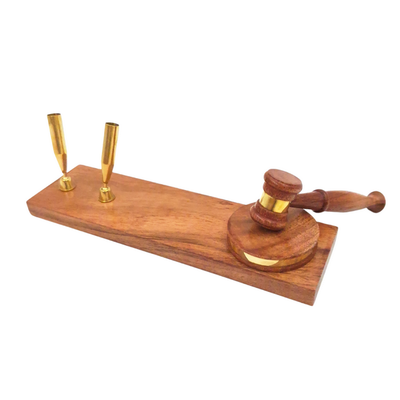 Domarklubba - pennställ - present till jurist – DNU-023
