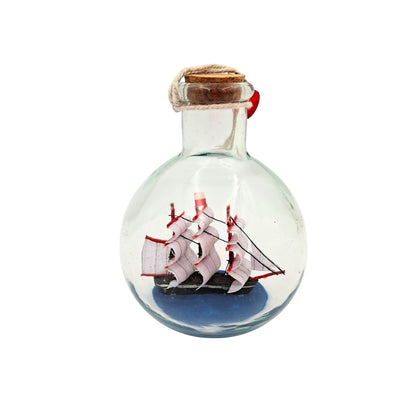 Skepp i flaska Rafandynka – maritim dekoration – MA2012