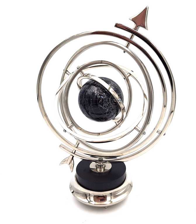 Sfäriskt astrolabium med glob 44,5 cm - NI9117