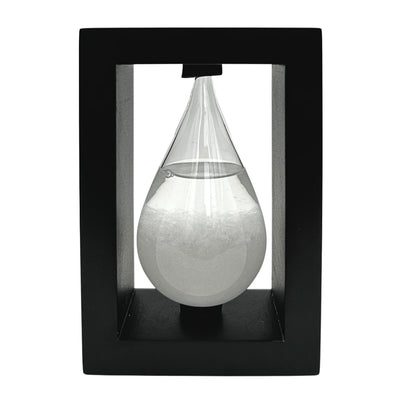 Fitzroys Stormbarometer i Träinfattning - Droppe Storm Glass – BAW1