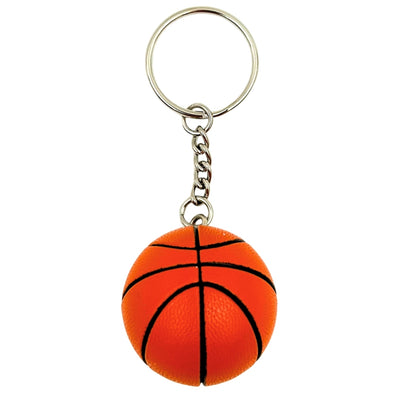 Sportnyckelring med basketboll – present till basketspelare - BBK-001