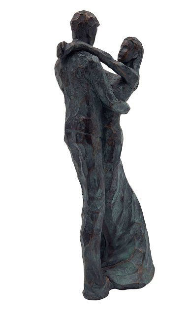 Dekorativ figur dansande par - present till bröllop årsdag – 43064