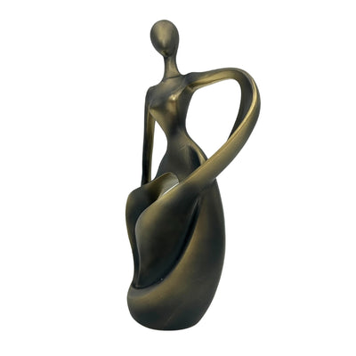 Dansarfigur – modern abstrakt dekoration 24cm - E44446